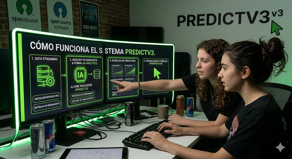 Vista previa de la interfaz de Predict.v3